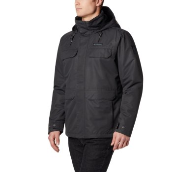 Columbia Muške Jakne - South Canyon Lined Insulated Tamno Sive | WDCT-24859